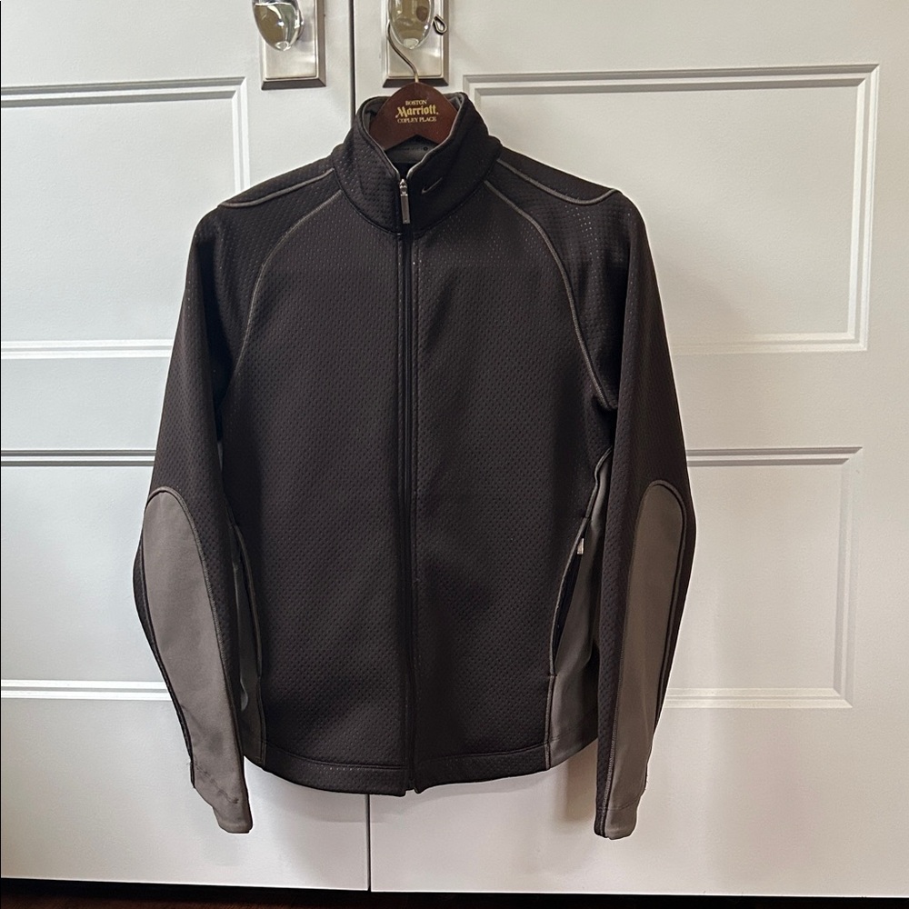 Nike Golf Jacket Women's Brown and Tan Size Small